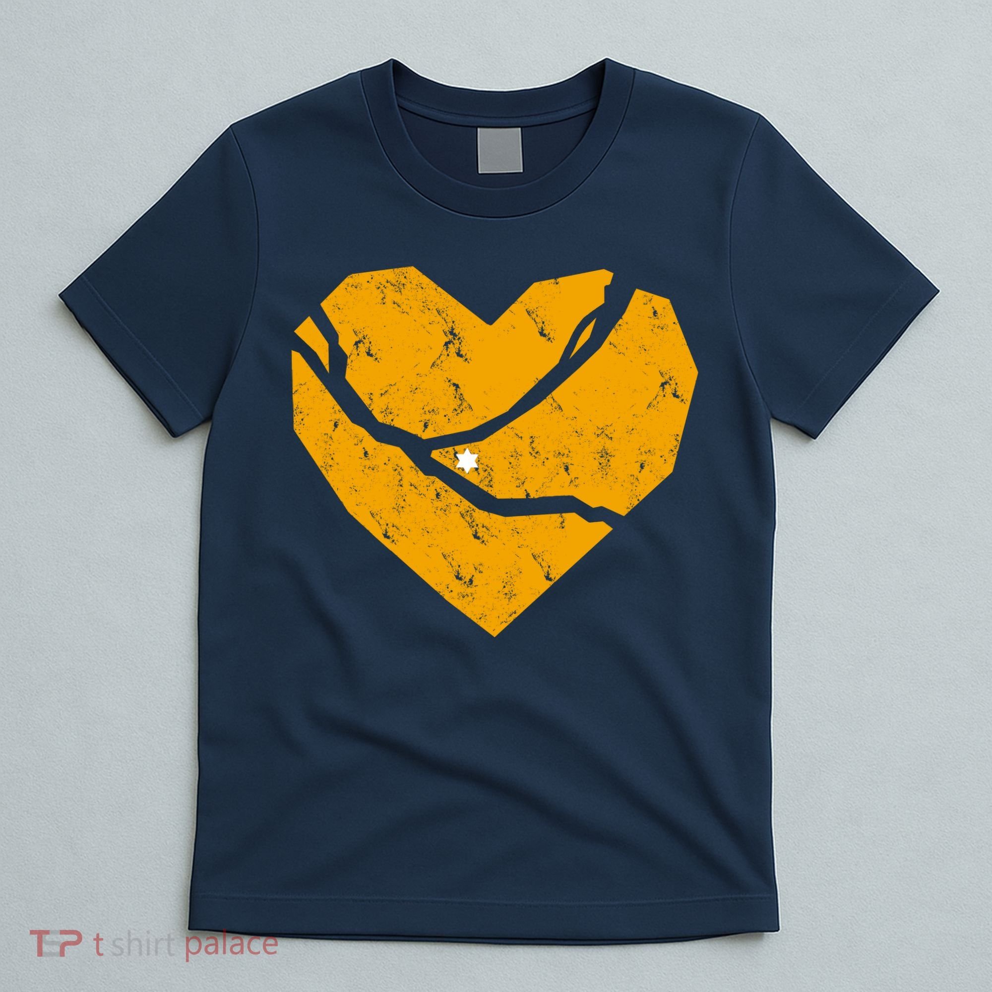 Pittsburgh Steel City Broken Heart T-Shirt