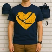 Pittsburgh Steel City Broken Heart T-Shirt thumb 6