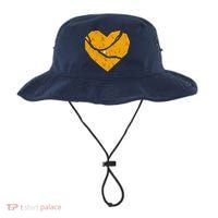 Pittsburgh Steel City Broken Heart Bucket Hat thumb 0