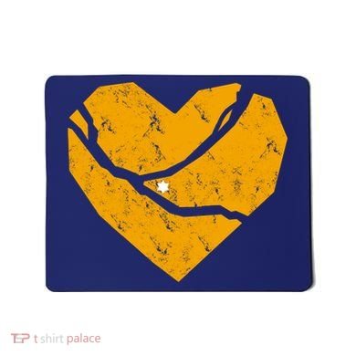 Pittsburgh Steel City Broken Heart Mousepad