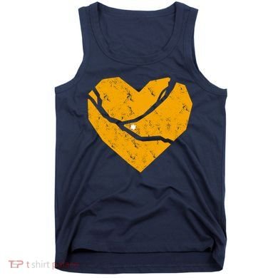 Pittsburgh Steel City Broken Heart Tank Top