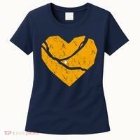 Pittsburgh Steel City Broken Heart Women's T-Shirt thumb 0