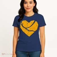 Pittsburgh Steel City Broken Heart Women's T-Shirt thumb 4
