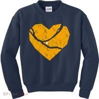 Pittsburgh Steel City Broken Heart Kids Sweatshirt thumb 0