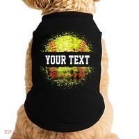 Personalized Softball Custom Name Family School Team Doggie Tank thumb 0