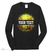 Personalized Softball Custom Name Family School Team Long Sleeve Shirt thumb 0