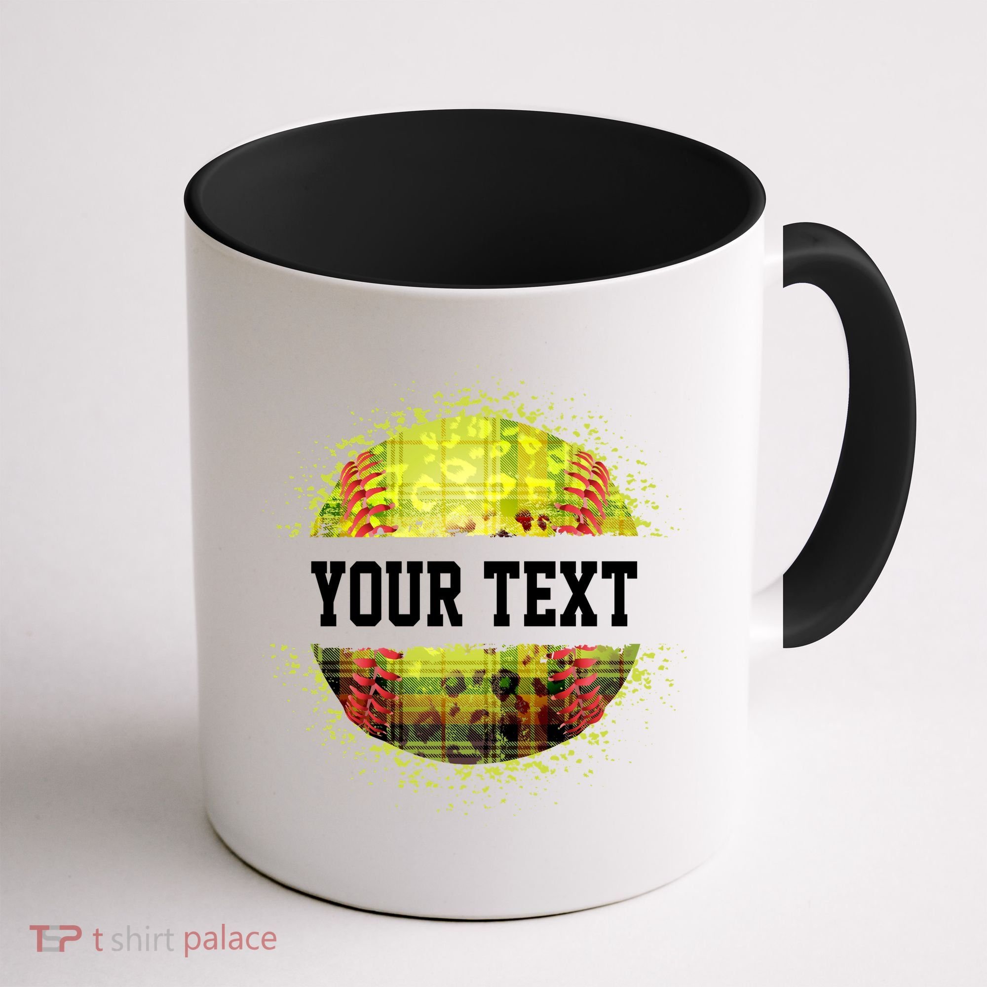 Personalized Softball Custom Name Family School Team Coffee Mug