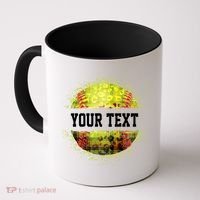 Personalized Softball Custom Name Family School Team Coffee Mug thumb 0