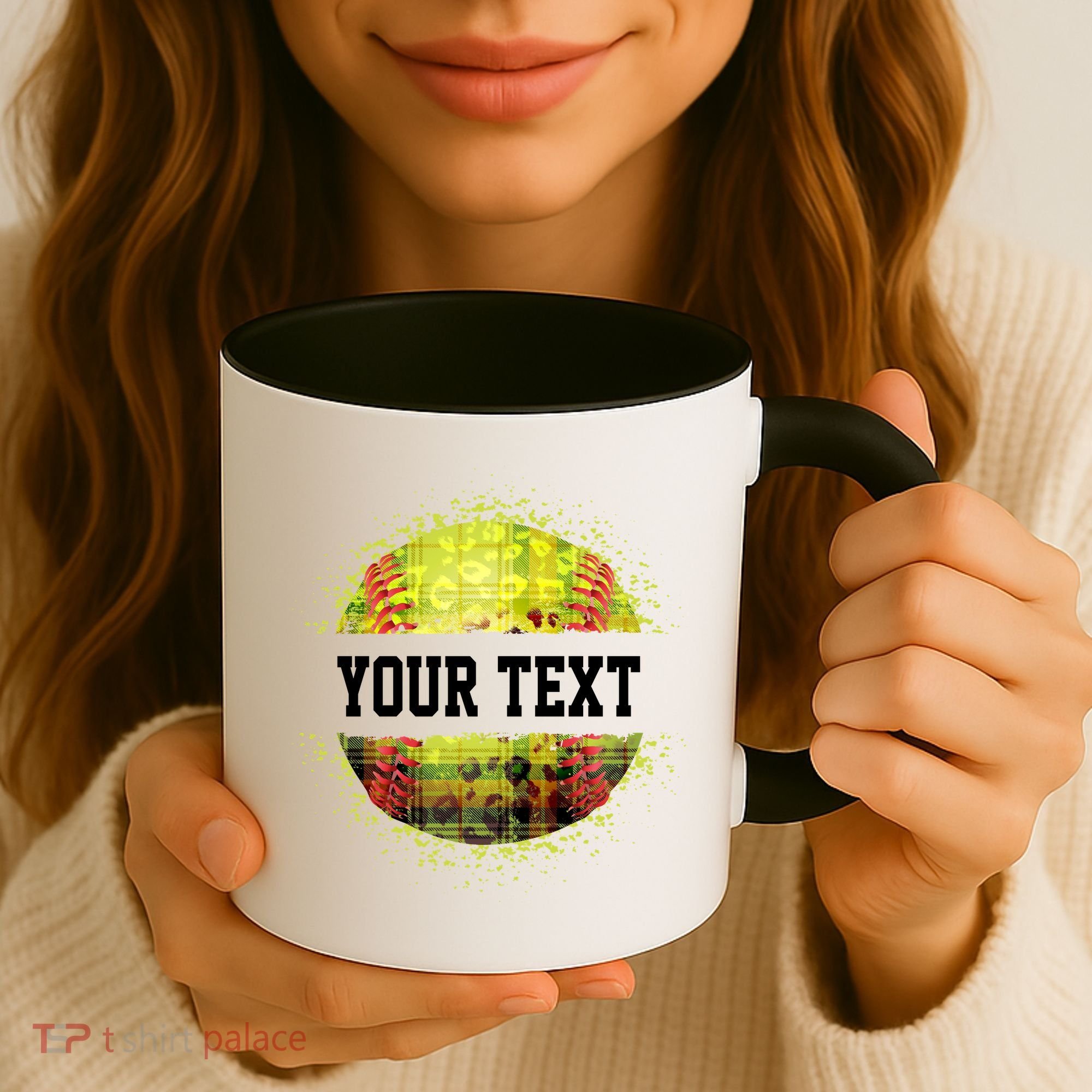 Personalized Softball Custom Name Family School Team Coffee Mug