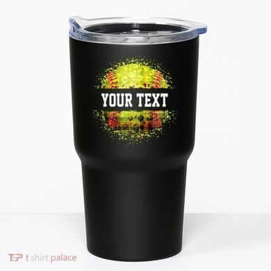 Personalized Softball Custom Name Family School Team Tumbler
