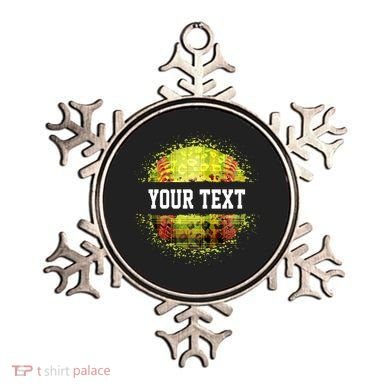 Personalized Softball Custom Name Family School Team Ornament