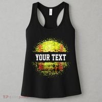 Personalized Softball Custom Name Family School Team Women's Tank Top thumb 3