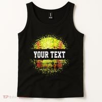 Personalized Softball Custom Name Family School Team Tank Top thumb 2