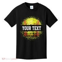 Personalized Softball Custom Name Family School Team Kids T-Shirt thumb 0