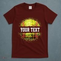 Personalized Softball Custom Name Family School Team T-Shirt thumb 5