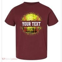 Personalized Softball Custom Name Family School Team Toddler T-Shirt thumb 0