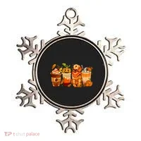 Pumpkin Spice Coffee Golden Retriever Dog Fall Thanksgiving Ornament thumb 0
