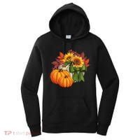 Pumpkin Sunflower Cute Floral Fall Autumn Season Women's Hoodie thumb 0