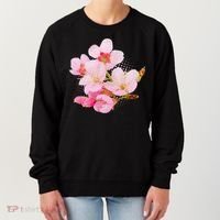Pink Springtime Cherry Blossoms Sakura Women's Sweatshirt thumb 0
