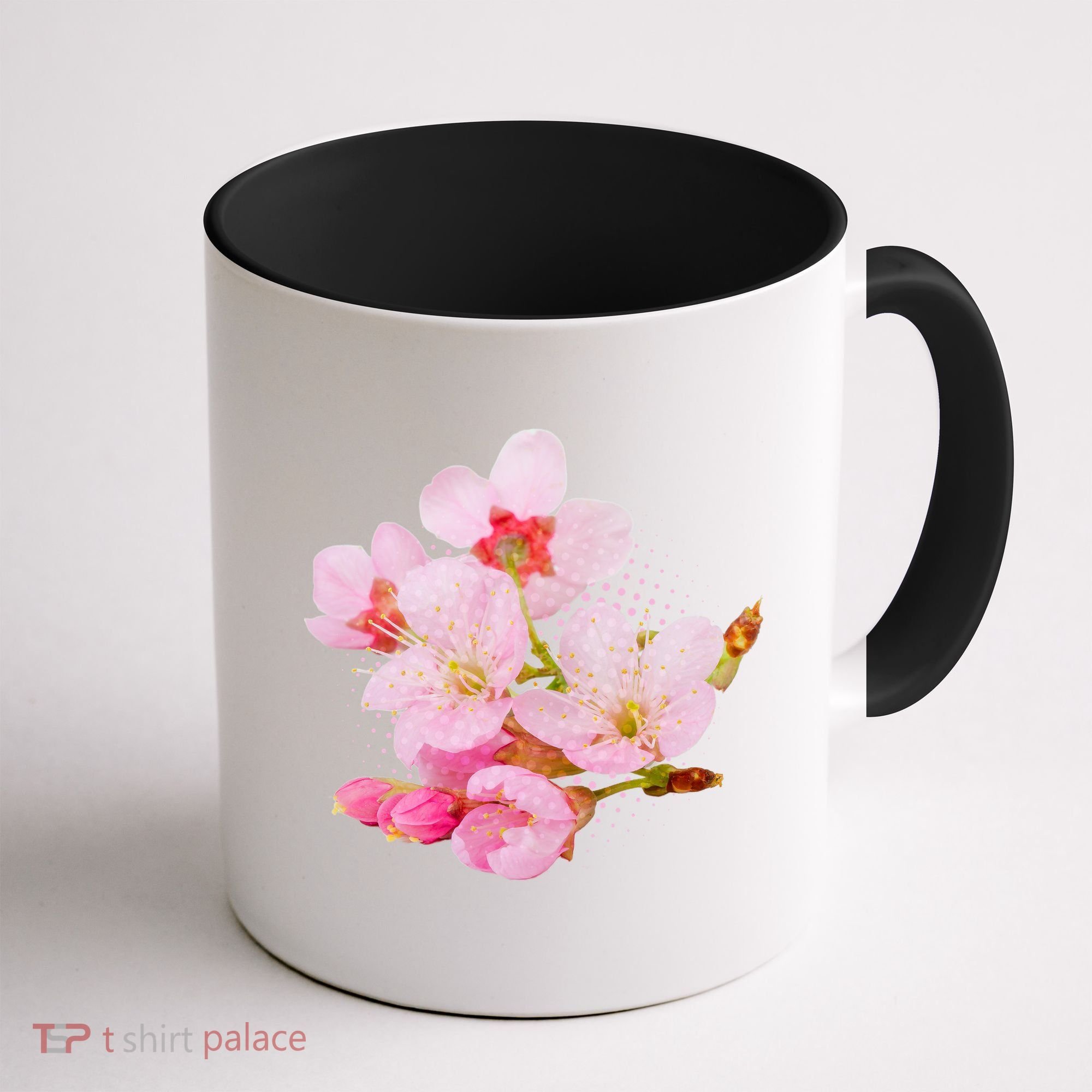 Pink Springtime Cherry Blossoms Sakura Coffee Mug
