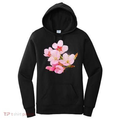 Pink Springtime Cherry Blossoms Sakura Women's Hoodie