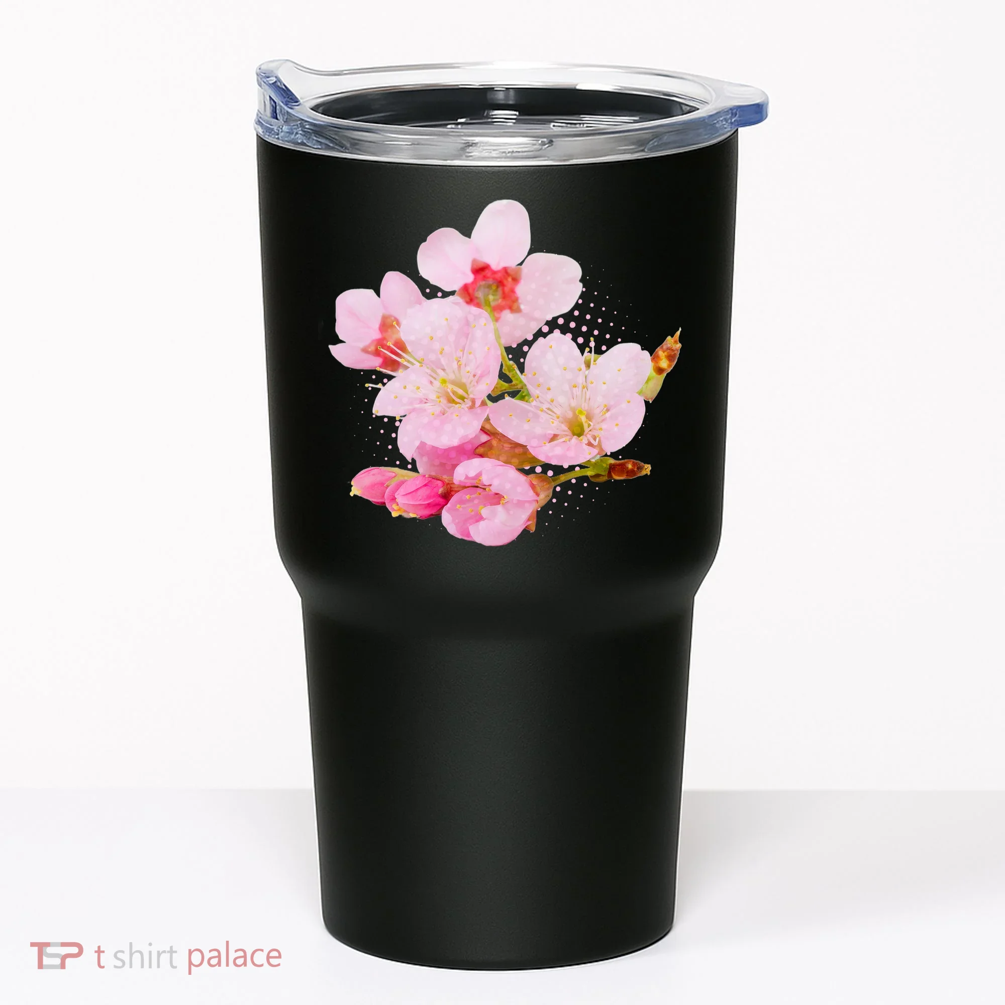 Pink Springtime Cherry Blossoms Sakura Tumbler