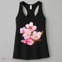 Pink Springtime Cherry Blossoms Sakura Women's Tank Top thumb 3