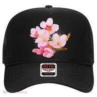 Pink Springtime Cherry Blossoms Sakura Hat thumb 0