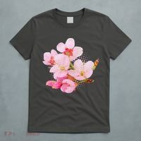 Pink Springtime Cherry Blossoms Sakura T-Shirt thumb 5