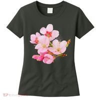 Pink Springtime Cherry Blossoms Sakura Women's T-Shirt thumb 0