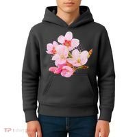 Pink Springtime Cherry Blossoms Sakura Kids Hoodie thumb 4