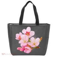Pink Springtime Cherry Blossoms Sakura Tote Bag thumb 0