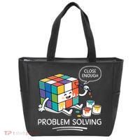 Problem Solving Close Enough Tote Bag thumb 0