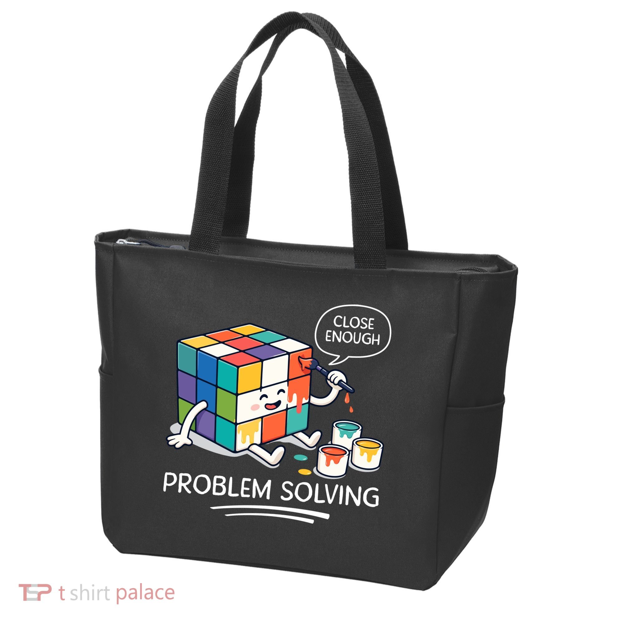 Problem Solving Close Enough Tote Bag