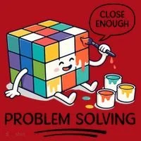 Problem Solving Close Enough Christmas Stocking thumb 1