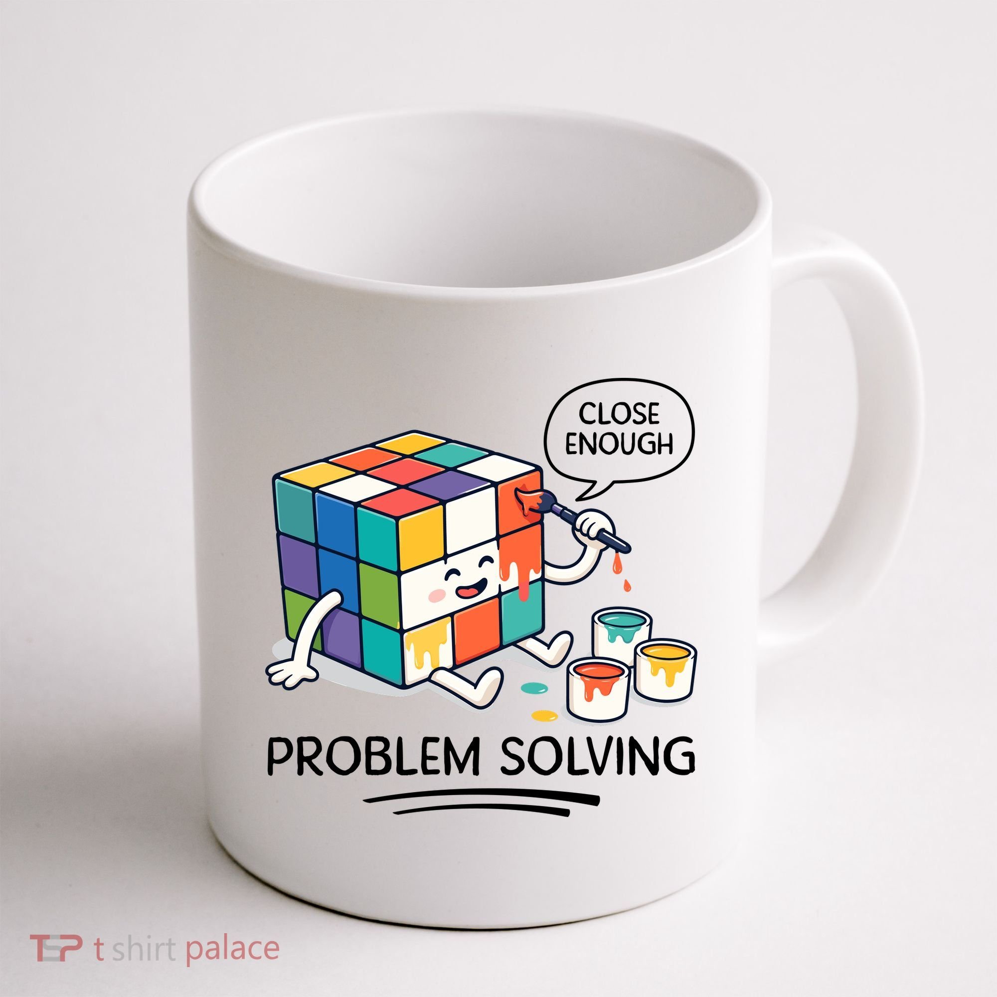 Problem Solving Close Enough Coffee Mug