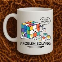 Problem Solving Close Enough Coffee Mug thumb 2