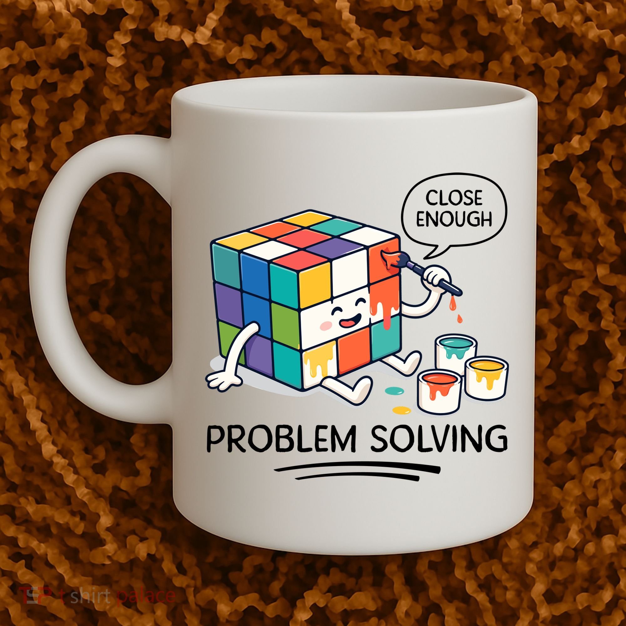 Problem Solving Close Enough Coffee Mug