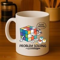 Problem Solving Close Enough Coffee Mug thumb 4