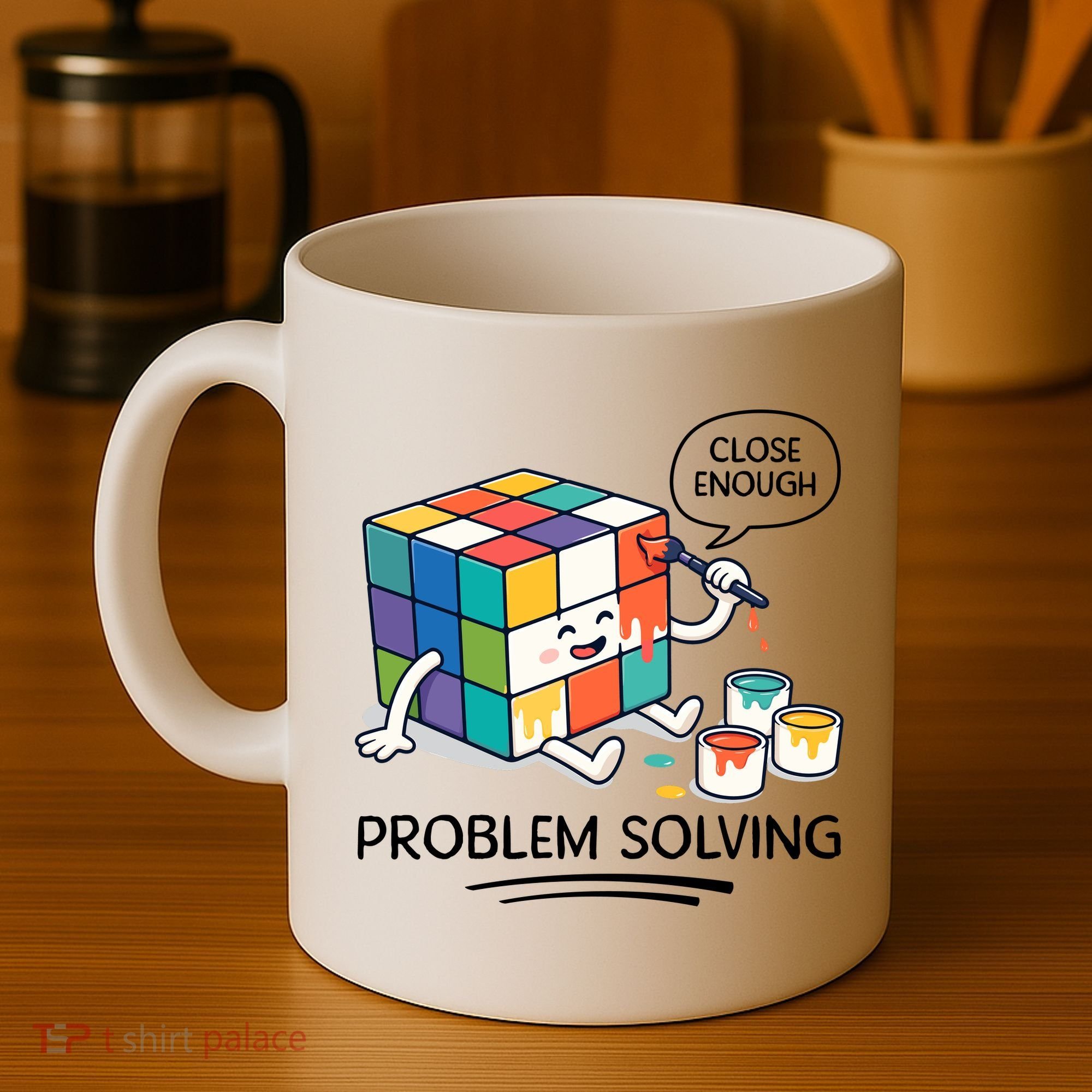 Problem Solving Close Enough Coffee Mug