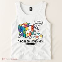 Problem Solving Close Enough Tank Top thumb 2