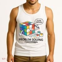 Problem Solving Close Enough Tank Top thumb 3