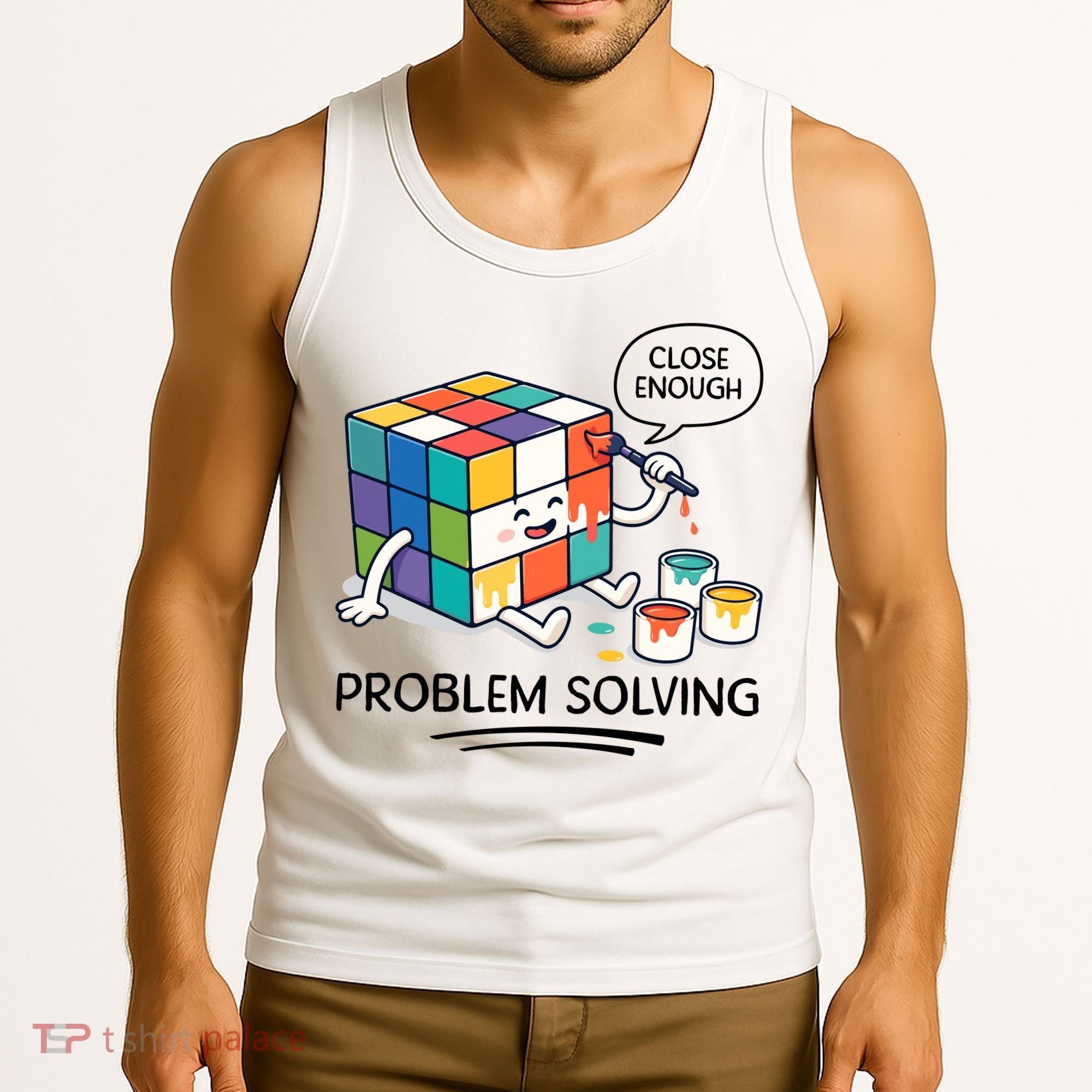 Problem Solving Close Enough Tank Top