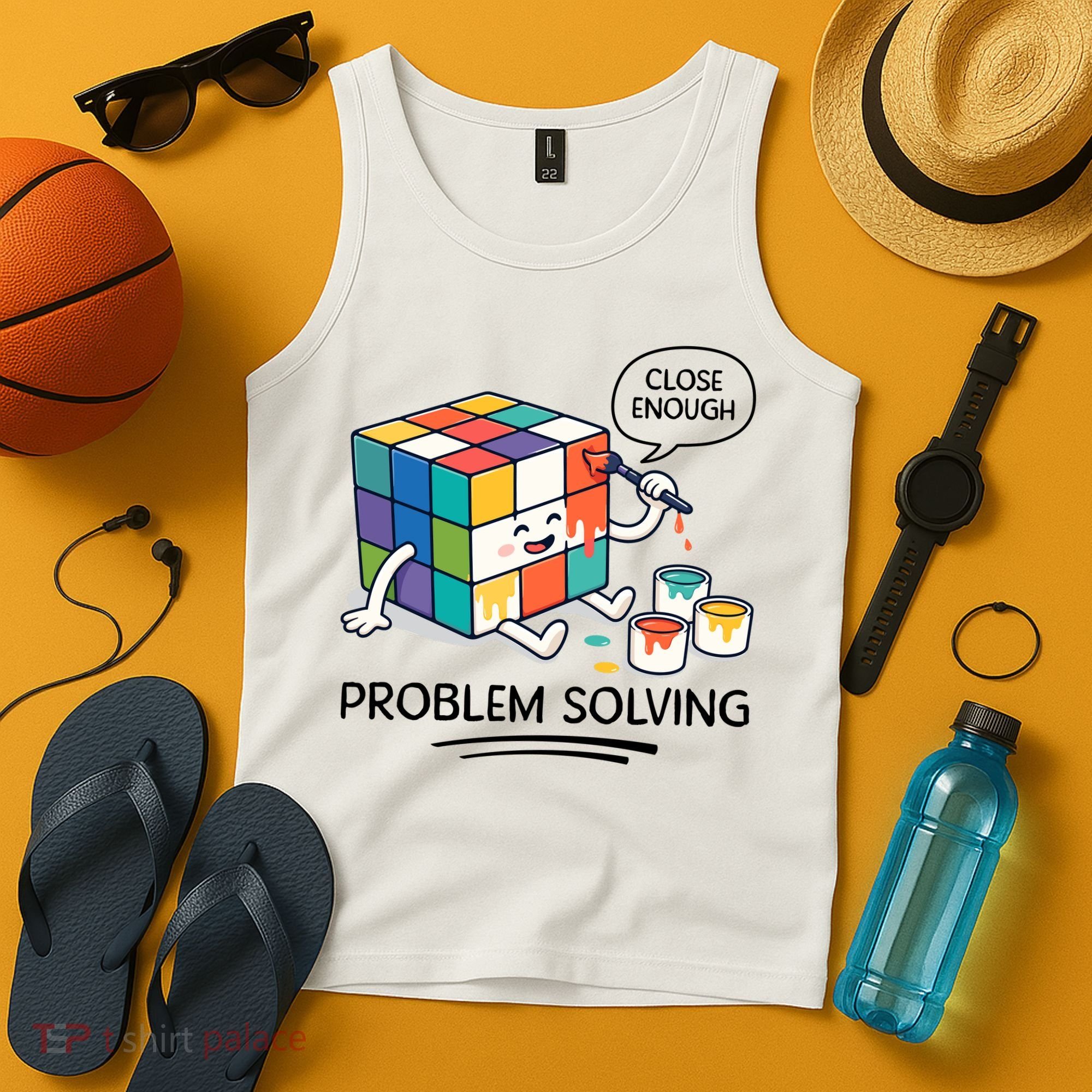 Problem Solving Close Enough Tank Top