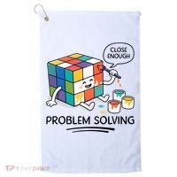 Problem Solving Close Enough Golf Towel thumb 0