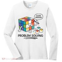 Problem Solving Close Enough Women's Long Sleeve Shirt thumb 0