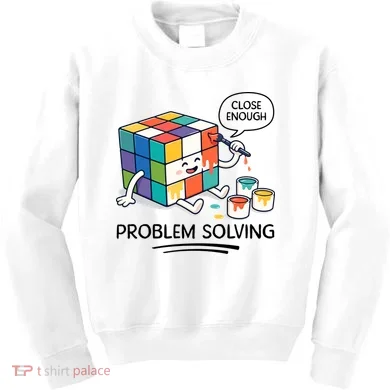 Problem Solving Close Enough Kids Sweatshirt