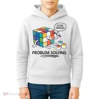 Problem Solving Close Enough Kids Hoodie thumb 4