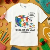 Problem Solving Close Enough Kids T-Shirt thumb 3
