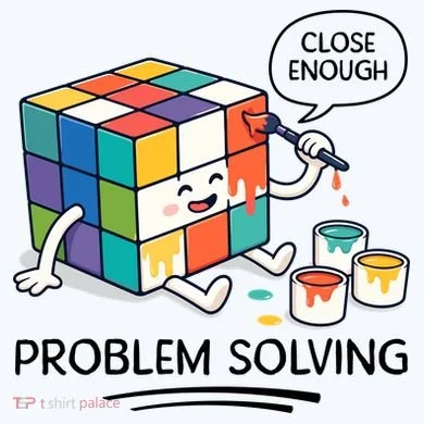 Problem Solving Close Enough Kids T-Shirt